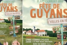 ► Description: Poster A2 ► Client: Ville de Guyans ► Year: 2012 ► All rights reserved.